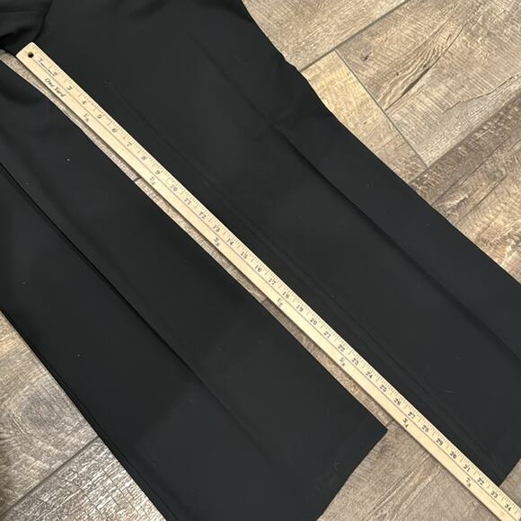 Trina Turk Women's Textured Wide Leg Trouser Pants Black Size 6 - Picture 3 of 7